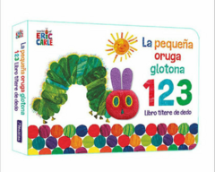 La pequeña oruga glotona 1 2 3 Titere de dedo - Eric Carle