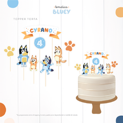 BLUEY / KIT IMPRESO DECO CUMPLE en internet