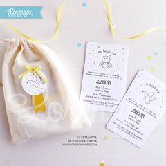 ESTAMPITA BAUTISMO MODELO ANGELITO - comprar online