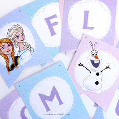 Imagen de FROZEN / KIT IMPRESO - CUMPLE FELIZ