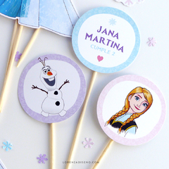 FROZEN / KIT IMPRESO - CUMPLE FELIZ - tienda online