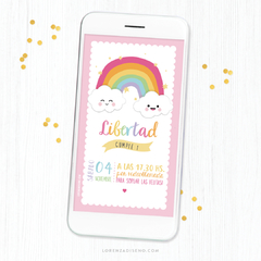 ARCOIRIS / KIT IMPRESO - CUMPLE FELIZ - comprar online