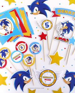 KIT IMPRIMIBLE - SONIC - tienda online