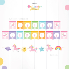 KIT IMPRIMIBLE - UNICORNIO MÁGICO - comprar online