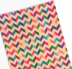 1 hoja Papel A4 CHEVRON 80g. Marca " Les Papeles" - comprar online