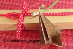 20 hojas Craft con dorado MANDALA 15x15cm - Hojas de Arte Origami