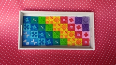 Bandeja rectangular de 30x15cmx3cm - Hojas de Arte Origami