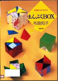 Libro CAJAS con FIGURAS GEOMETRICAS ADENTRO. Autora Tomoko Fuse. USADO