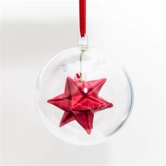 ESFERA transparente de 6 cm diámetro. Acrílico accesorio para Navidad u origami - tienda online