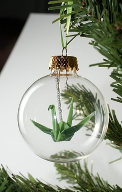 ESFERA transparente de 7 cm diámetro. Acrílico accesorio para Navidad u origami - comprar online