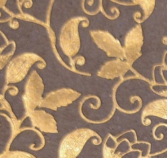 20 hojas Craft con dorado TRES HOJAS 15x15cm - comprar online