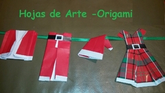 ORIGAMI NAVIDEÑO LOS JUEVES Y VIERNES de NOVIEMBRE 2024. PRESENCIAL. Contacto (11) 5408-8336 Lucia - tienda online