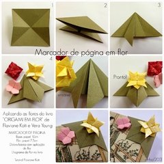 Libro Origami en Flor de Flaviane Coti y Vera Young - Hojas de Arte Origami