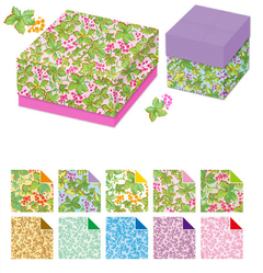 Papel Hojas de Uva 15x15cm bifaz - comprar online