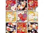 WASHI KYOYUZEN floral 15x15cm-24 simple faz. Japones