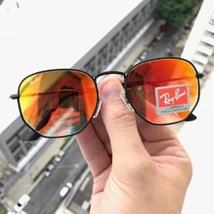 Imagem do Oculos De Sol Ray-Ban Hexagonal Espelhado De Cristal Cores Variadas