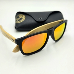 Imagem do Oculos de sol Ray-Ban Justin RB4165 Hastes em Bambu