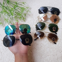 Oculos de Sol Ray Ban General de Cristal Cores Variadas