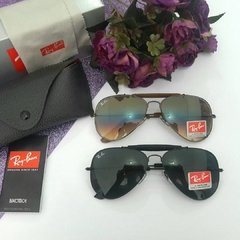 Óculos de Sol Ray-Ban Caçador de Couro lente de Cristal