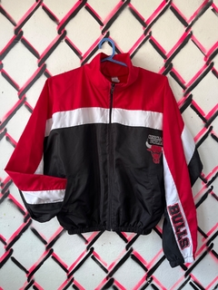 CAMPERA MICROFIBRA CHICAGO BULLS NEGRO