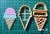 Cortante Helado Ice Cream Cucurucho 11cm collage