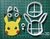 Cortante cara pikachu collage 8cm pokemon