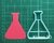 Cortante Quimica Erlenmeyer 8cm Laboratorio Ciencia mod2