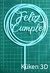 Topper Feliz cumple 12cm - comprar online