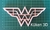 Cortante Logo Mujer Maravilla 15cm Wonder Woman - comprar online