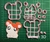 Cortante Hamtaro 8cm y Colitas 7cm Bijou Collage hamster - Cortantes KUKEN 3D