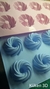 Molde silicona mini remolinos x8 bundt cake - comprar online