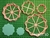 Set Cortantes Marcos Circulares Rizados 10, 8, 6 y 4cm mod28