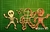 Cortante esqueleto 12cm collage halloween marcadores - comprar online