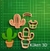 Cortante Cactus 7cm collage mod24