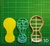 Cortante copa qatar 5cm 2022 marcadores separados catar mundial - comprar online