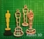 Cortante Premio Oscar 12cm collage mod2 Cine Hollywood Estatuilla Pelicula