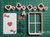 Cortante Carta Poker 8cm Collage As Corazon Diamante Trebol alicia en el pais de las maravillas
