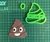 Cortante Emoji Poo 7cm - comprar online