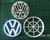 Cortante Logo Auto Volkswagen Vw