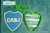Cortante Escudo Boca Futbol 20cm Collage - comprar online