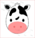 Cortante Vaca 10cm mod6 Animal Cabeza Granja - comprar online