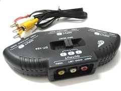 Switch RCA Llave Selectora Audio video De 3 A 1 - comprar online