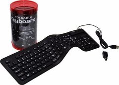 Teclado Usb Goma Flexible Signux Kb001+ Colores Plegable en internet