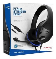 Auriculares Gamer Hyperx Cloud Stinger Core Micrófono Ps4 - tienda online