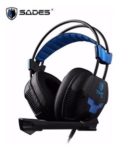 Auricular Gamer para pc Sades Xpower Plus Sa-706s Usb Pc Ps4 con microfono en internet