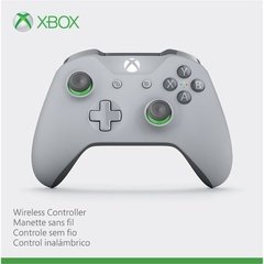 Joystick Xbox One Inalambrico Bluetooth Grey & Green - dotPix Store