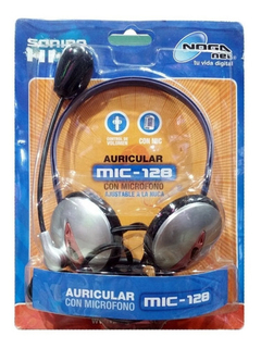 Auricular C/ Microfono De Nuca Noga Mic-128 Conferencia Pc en internet