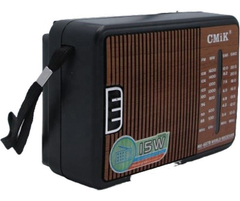 Radio Portatil Am Fm Cmik Mk-607b Onda Corta Largo Alcance - comprar online