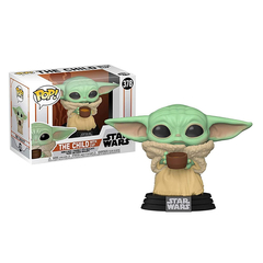 Figura Funko Pop The Child with cup Nro. 378 Star Wars The mandalorian Baby Yoda - comprar online