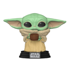 Figura Funko Pop The Child with cup Nro. 378 Star Wars The mandalorian Baby Yoda en internet